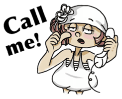 Lovely J girl-(1) sticker #2137673