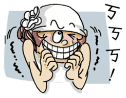 Lovely J girl-(1) sticker #2137685