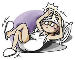 Lovely J girl-(1) sticker #2137695