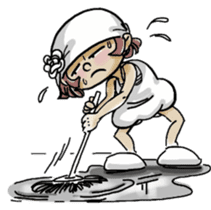 Lovely J girl-(1) sticker #2137696