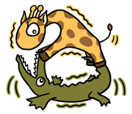 Giraffe me sticker #2137705