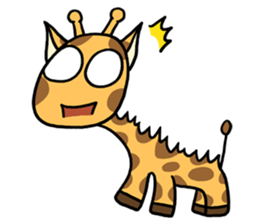 Giraffe me sticker #2137707