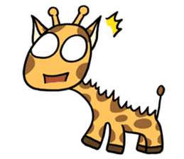 Giraffe me sticker #2137707