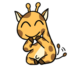 Giraffe me sticker #2137708