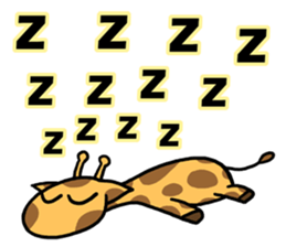 Giraffe me sticker #2137712