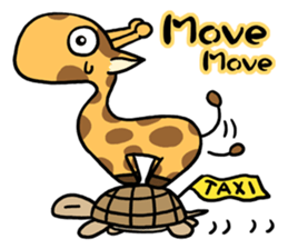 Giraffe me sticker #2137717