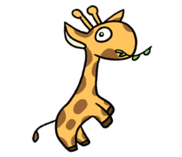 Giraffe me sticker #2137719