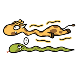 Giraffe me sticker #2137725