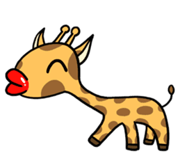 Giraffe me sticker #2137727