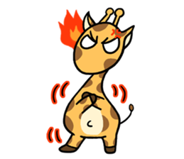 Giraffe me sticker #2137729