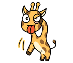 Giraffe me sticker #2137736