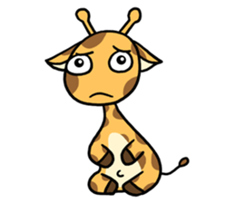 Giraffe me sticker #2137740