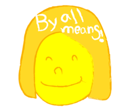 Stickers of colorful face sticker #2138104