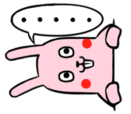 Annoying Pink Rabbit sticker #2138186