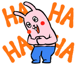 Annoying Pink Rabbit sticker #2138189