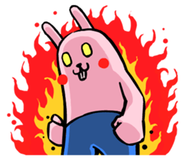 Annoying Pink Rabbit sticker #2138191