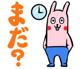Annoying Pink Rabbit sticker #2138192