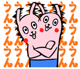 Annoying Pink Rabbit sticker #2138206