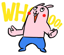 Annoying Pink Rabbit sticker #2138207