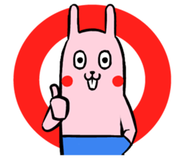 Annoying Pink Rabbit sticker #2138218