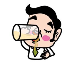 corporate slave sticker #2138641