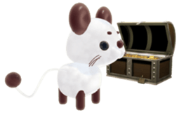 Paon of surprise animal sticker #2139024