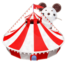 Paon of surprise animal sticker #2139026