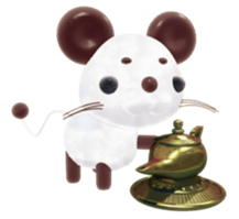 Paon of surprise animal sticker #2139029