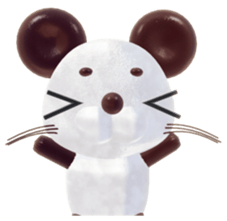 Paon of surprise animal sticker #2139032