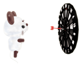 Paon of surprise animal sticker #2139034