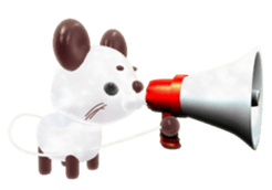 Paon of surprise animal sticker #2139036