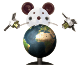 Paon of surprise animal sticker #2139040