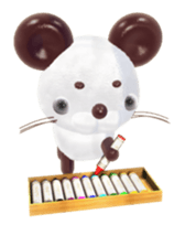 Paon of surprise animal sticker #2139042