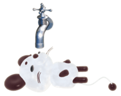 Paon of surprise animal sticker #2139047