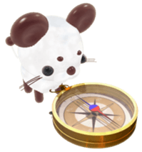 Paon of surprise animal sticker #2139051