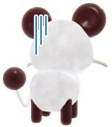 Paon of surprise animal sticker #2139054