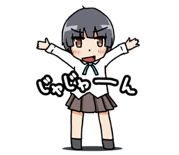 Cute Younger  Girl sticker #2139316