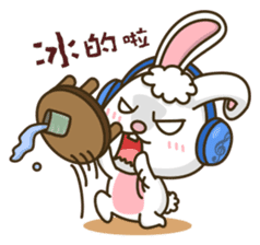 Music Rabbit sticker #2139705