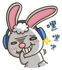 Music Rabbit sticker #2139711