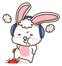 Music Rabbit sticker #2139717