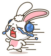 Music Rabbit sticker #2139719