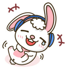 Music Rabbit sticker #2139720