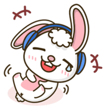 Music Rabbit sticker #2139720