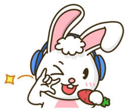 Music Rabbit sticker #2139723
