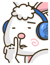Music Rabbit sticker #2139726