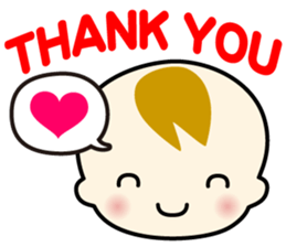 healthy baby sticker #2140026