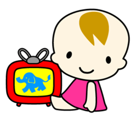 healthy baby sticker #2140042