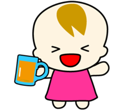 healthy baby sticker #2140044