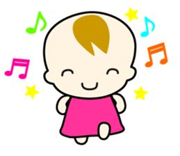 healthy baby sticker #2140047