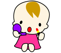 healthy baby sticker #2140053